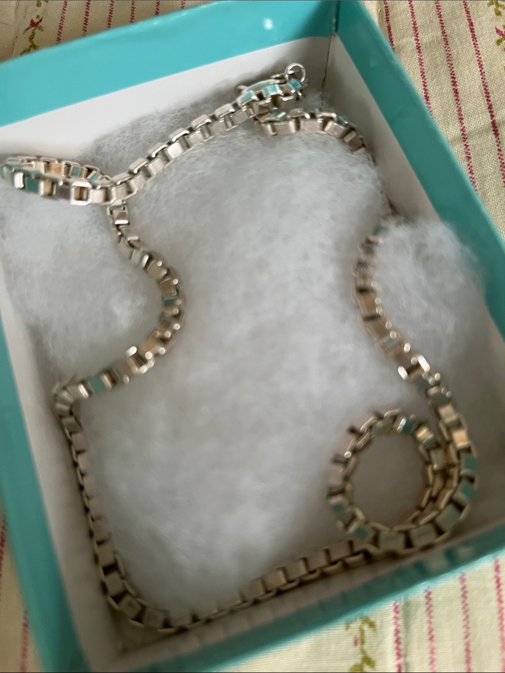 Tiffany & Co. Venetian Link Sterling Silver Necklace